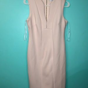 Calvin Klein blush dress